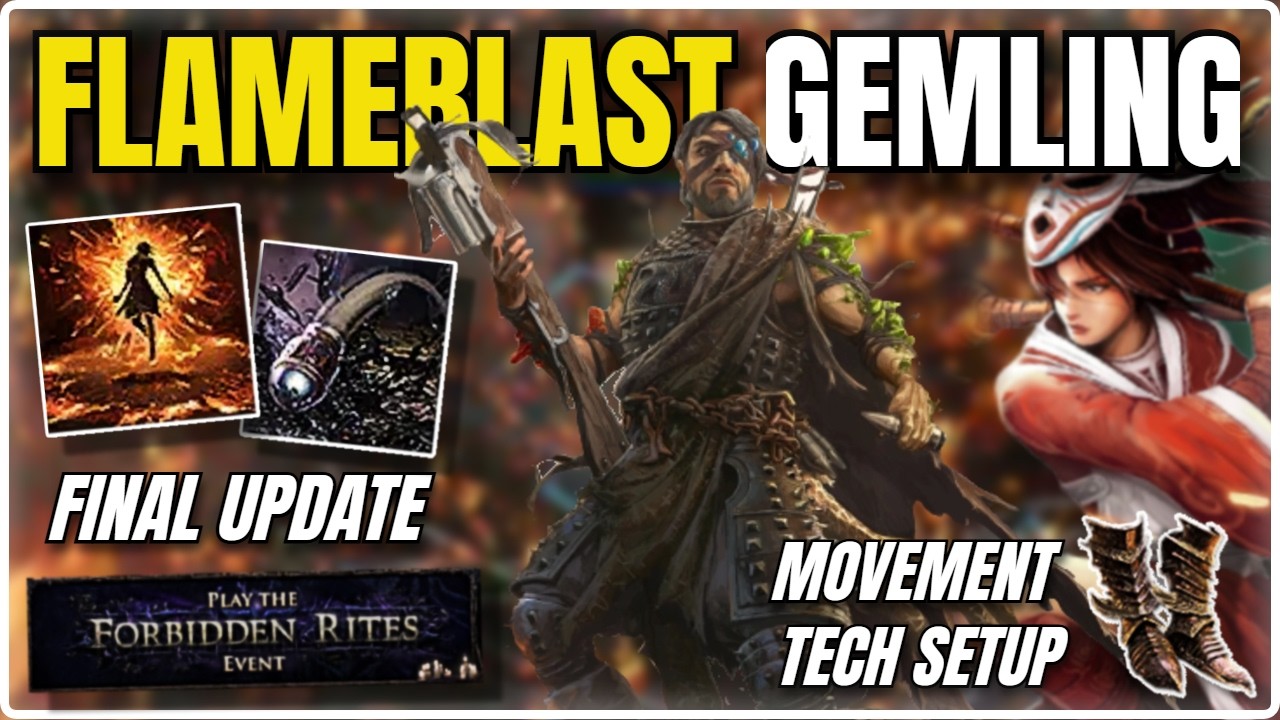 Flameblast Gemling, финальное обновление билда &mdash; Path of Exile 2