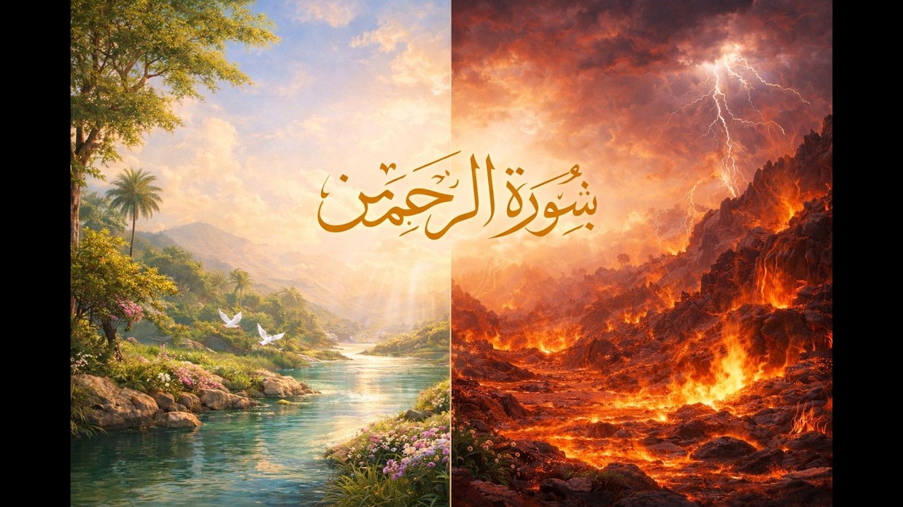 سورة الرحمن شرح ببساطه