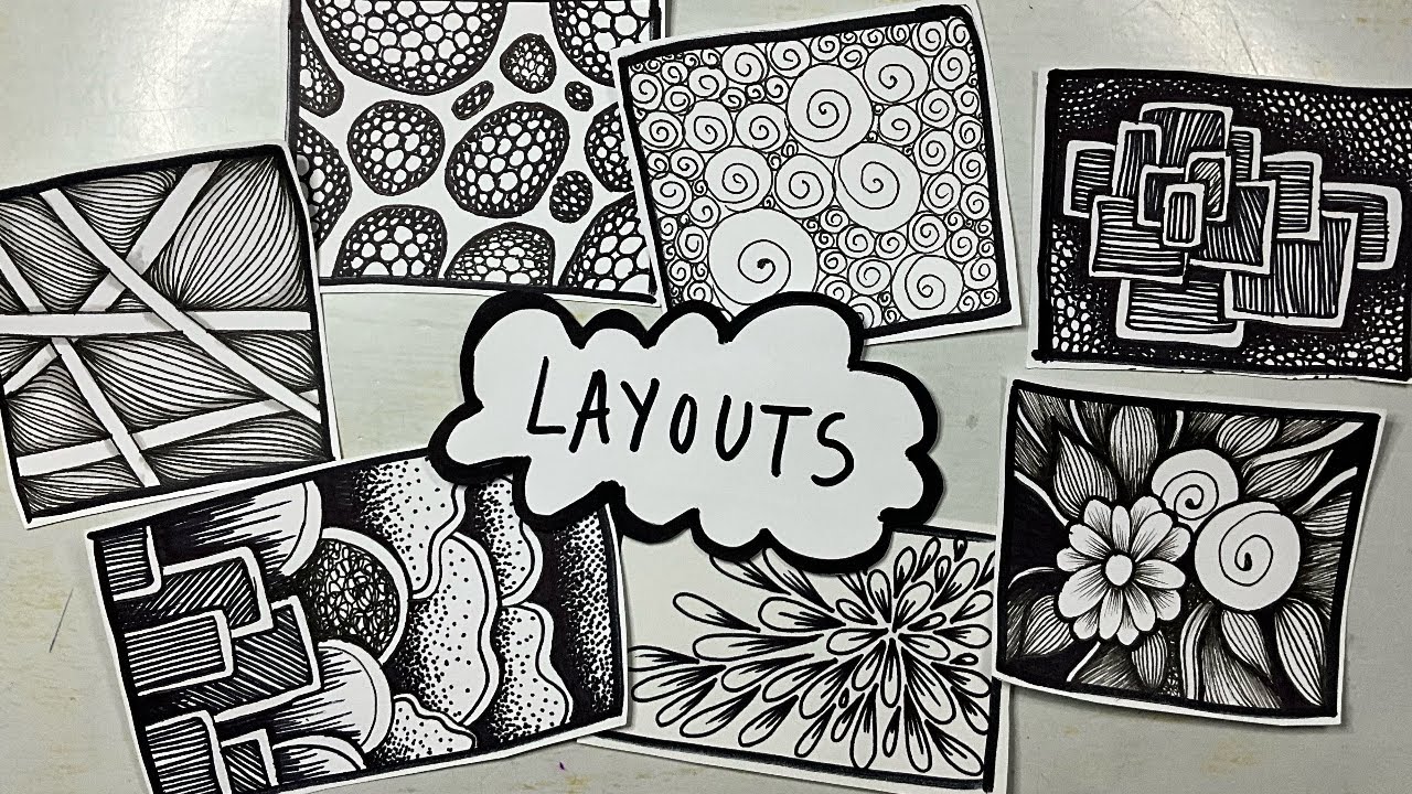 7 Easy Layout Designs to get you Drawing