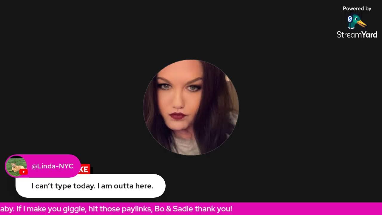 A lunch time live, Catching up, Michelle, I'm coming for ya boo.