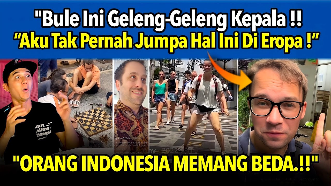 BULE : “Aku Hanya Jumpa Hal Ini Di Indonesia, Eropa Belum Ada !” #bule
