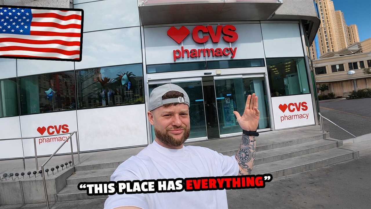 Brit's First Time Exploring A Pharmacy in America!