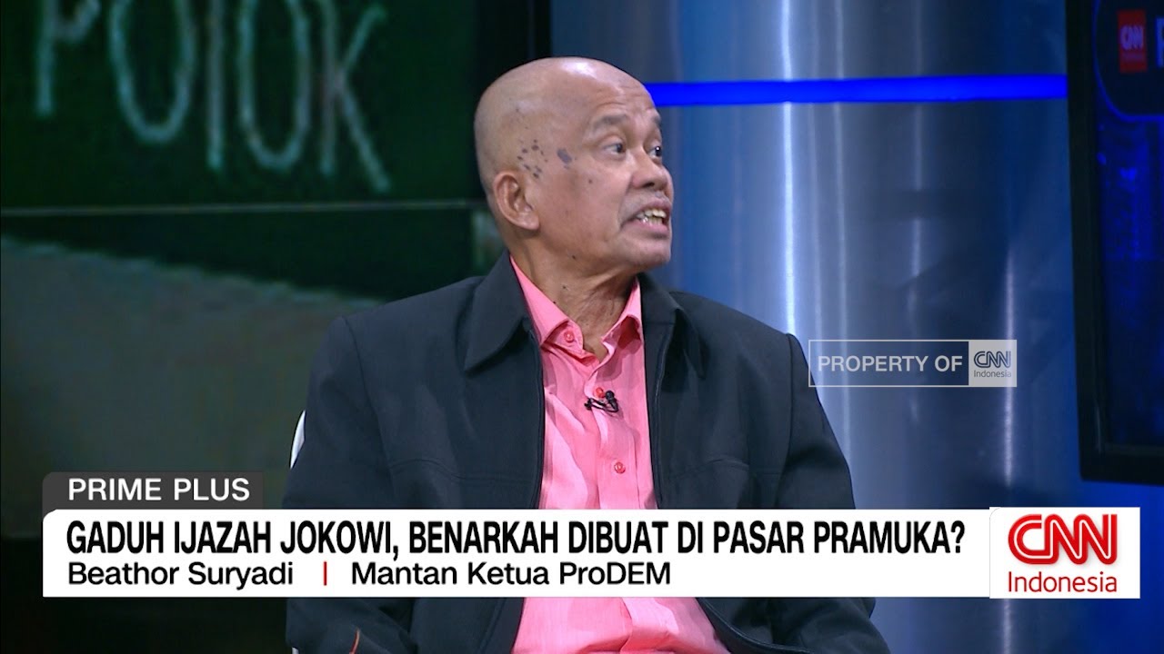 Beathor Suryadi: Ijazah Jokowi dari Kios Paiman Pasar Pramuka