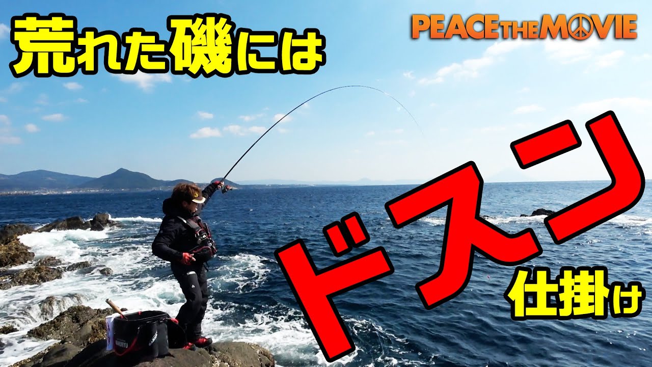 PEACE THE MOVIE #99「鹿児島で晩冬の寒グレ狙い!!」九州地方・鹿児島県枕崎の旅/平和卓也(1181)