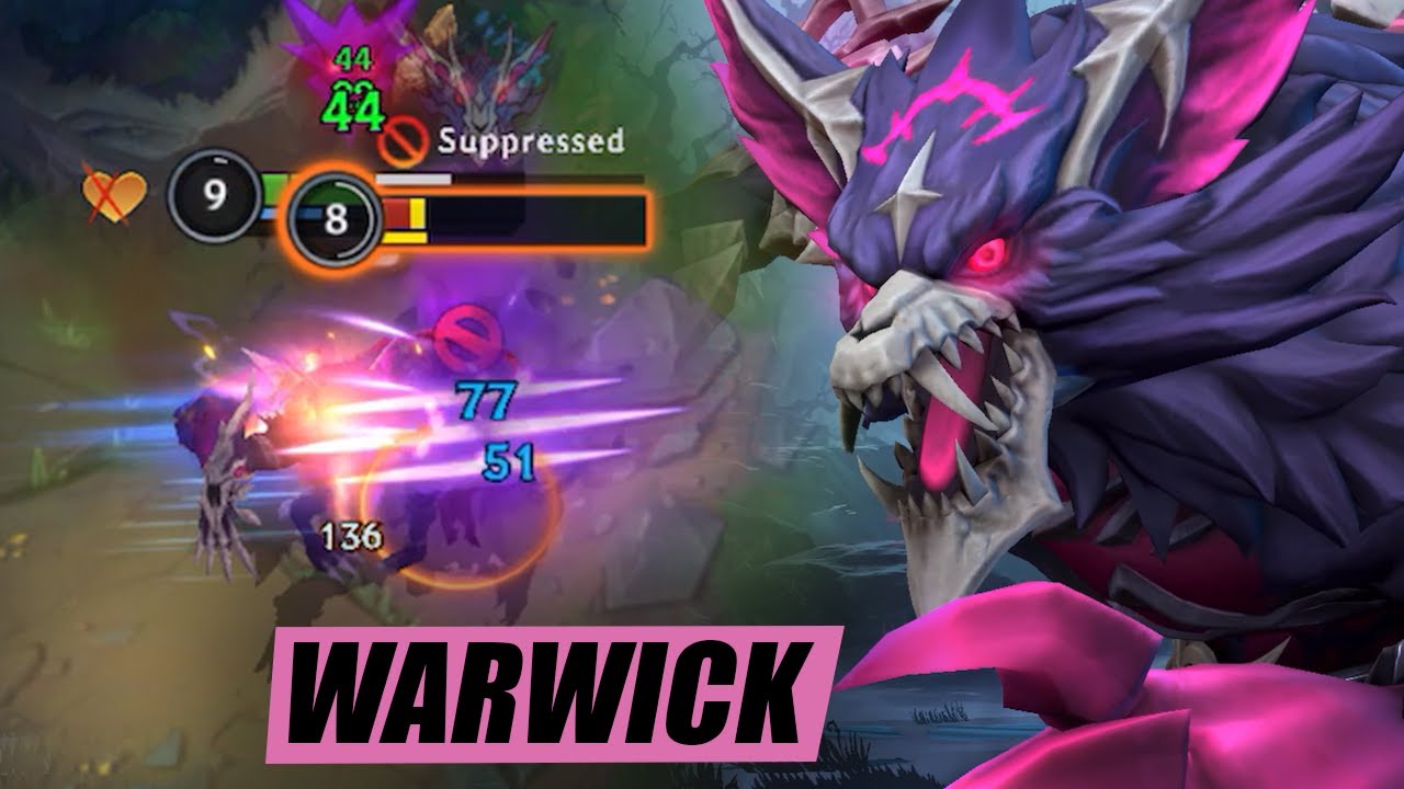 OLD GOD WARWICK SKIN GAMEPLAY | OP DAMAGE (NEW CHAMPION)