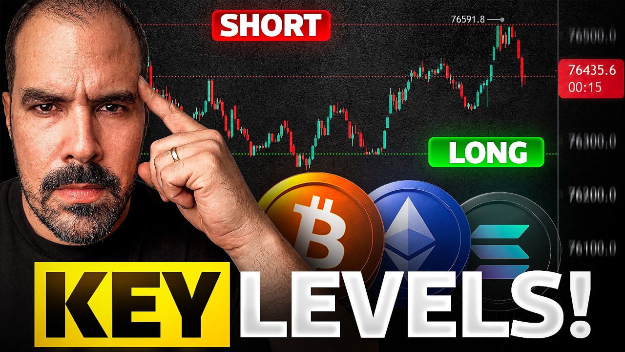LIVE TRADING! Key Levels to Watch Next for Bitcoin & Altcoins