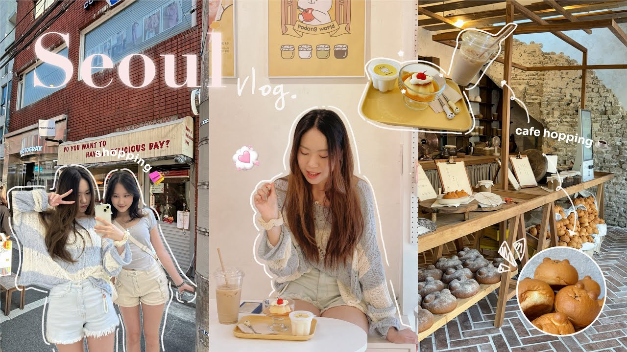 【首爾𝐯𝐥𝐨𝐠 🇰🇷 𝐞𝐩𝟏】首三日開箱✨｜聖水洞瘋狂shopping🛍️｜追完JxW comeback再去HYBE打卡📷｜弘大citywalk🎶＋漢江便利店拉麵夜景🌙