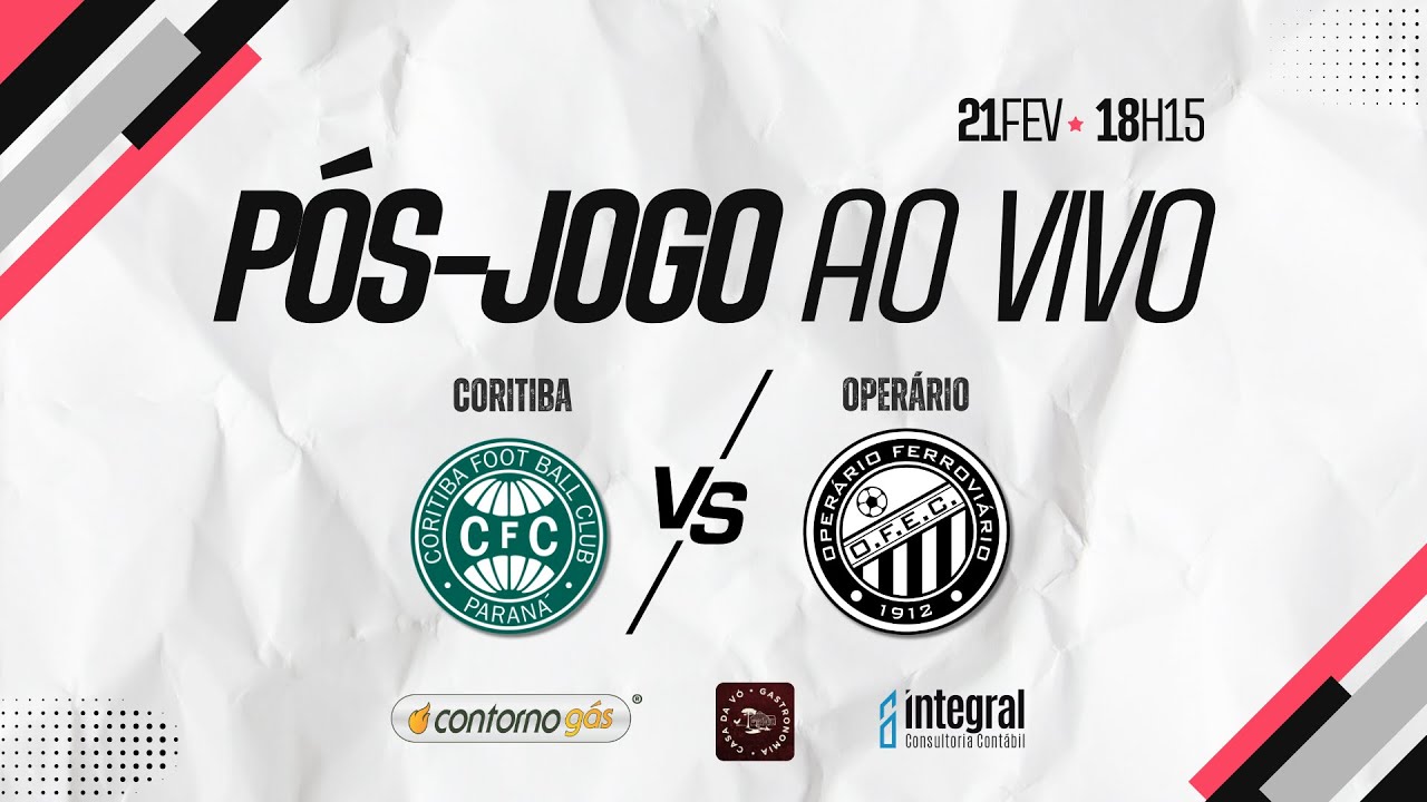 PÓS- JOGO AO VIVO: Tudo sobre a CLASSIFICAÇÃO DO OPERÁRIO direto do estádio!