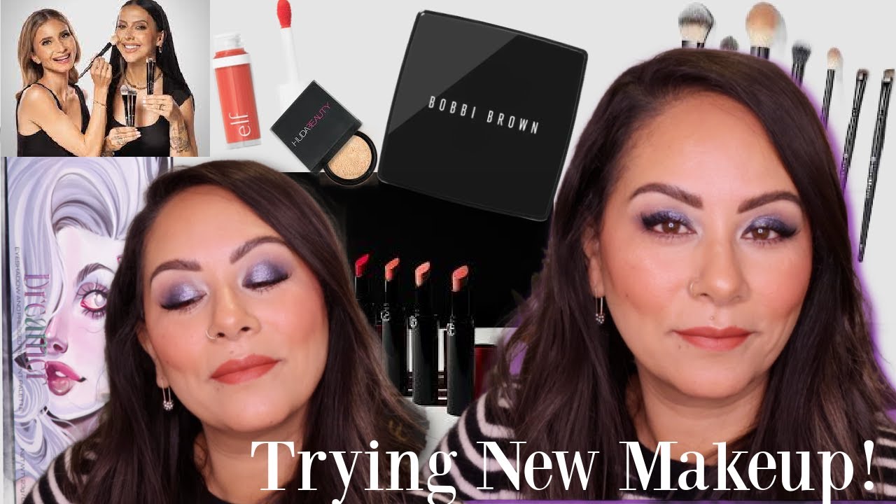 Trying New Makeup! Huda Beauty, Elf, Unearthly Cosmetics, Bobbi Brown #newmakeup