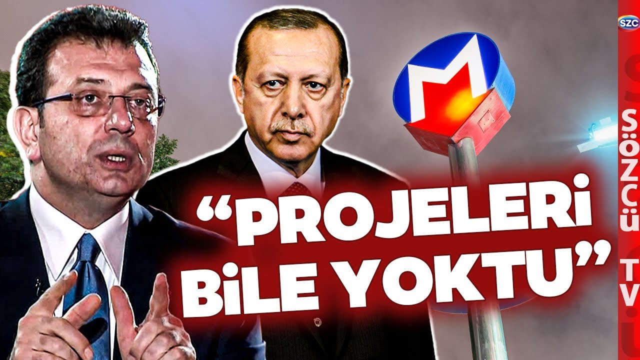 Ekrem İmamoğlu AKP Dönemindeki İstanbul'un Metro Bilmecesini Anlattı! 'ÇALIŞMIYORDU'