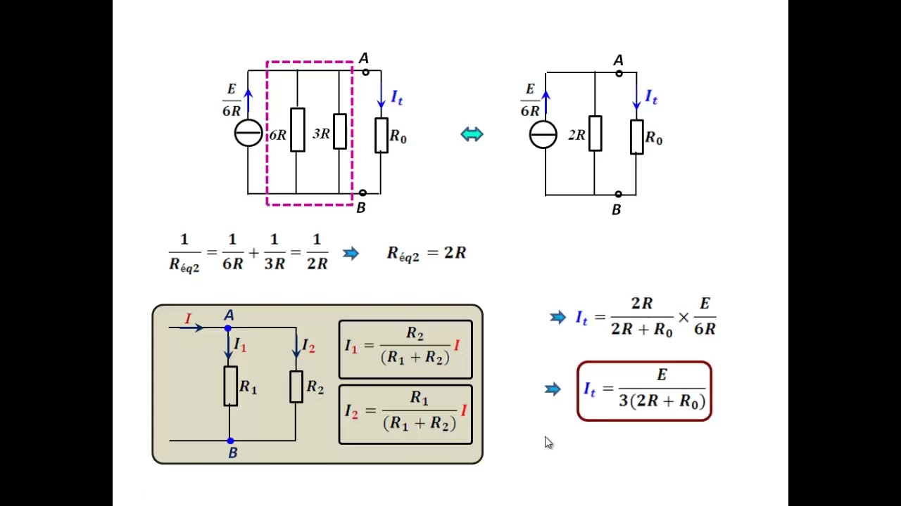 Électrocinétique : Comment appliquer le théorème de superposition