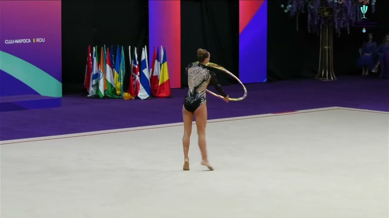 ITA DRAGAS Tara Hoop  FIG RG WCCup Cluj Napoca 2025 Seniors Hoop Final 1