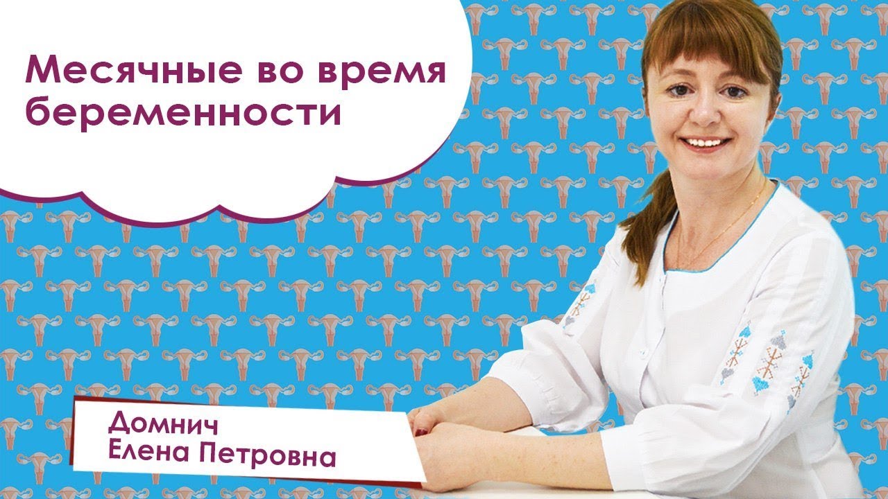 Месячные во время беременности. Домнич Елена Николаевна. Adonis