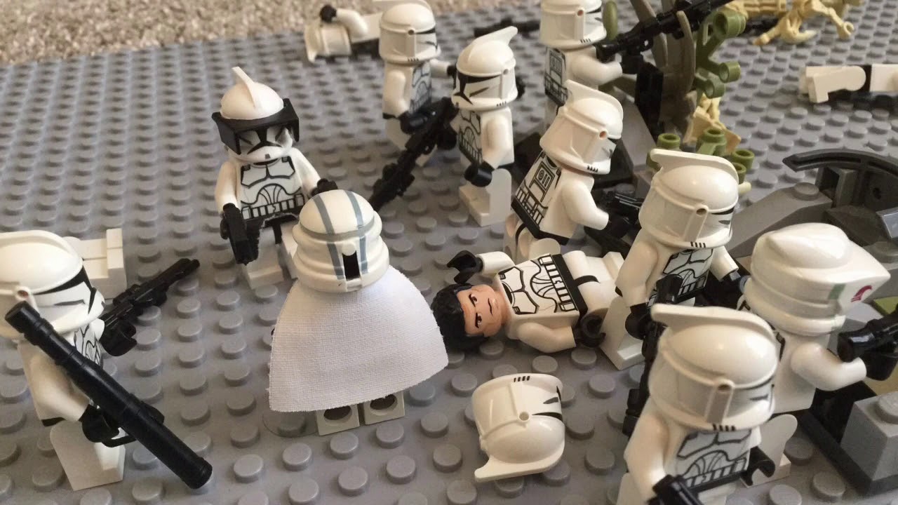 Командир Келлер берёт на себя командование — LEGO Star Wars Stop Motion