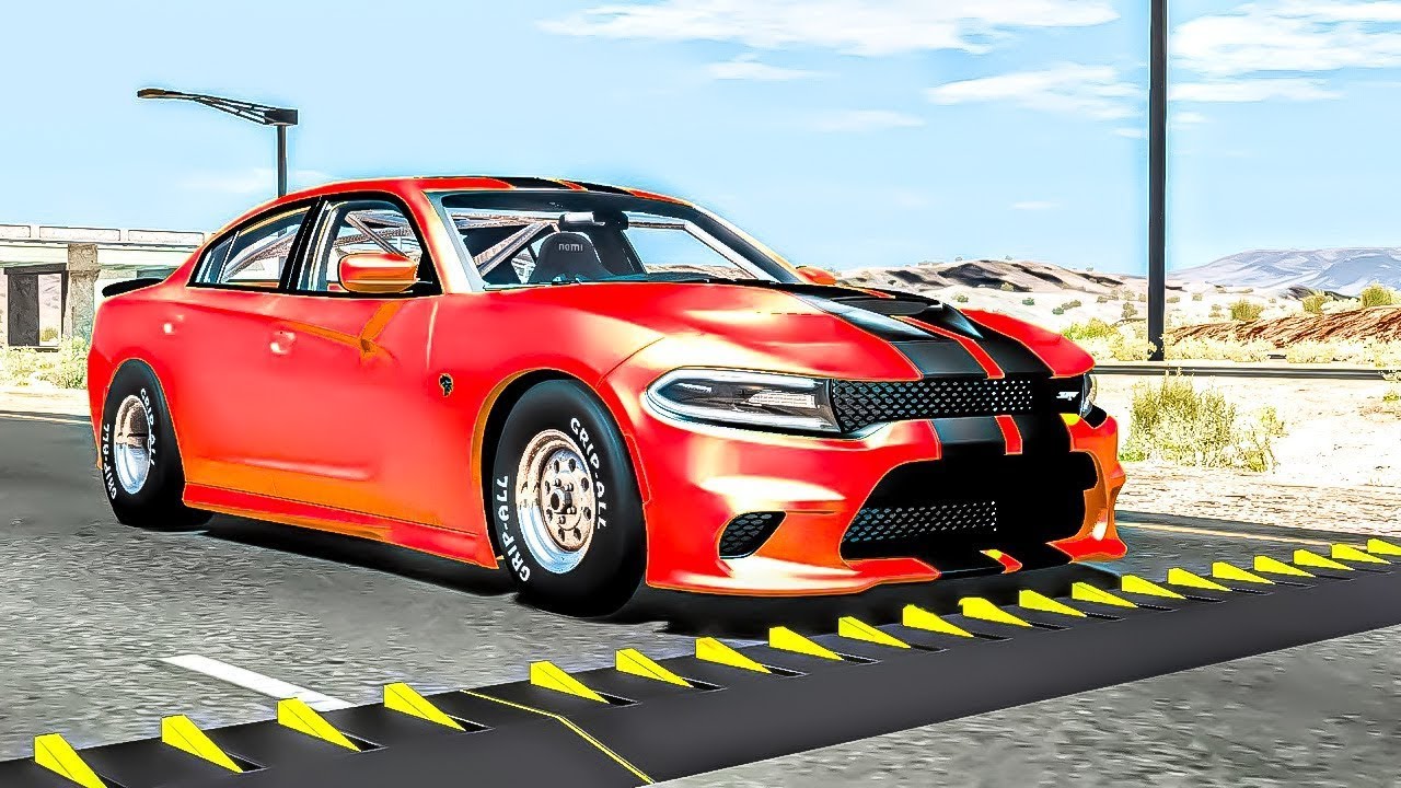 ACCIDENTES con PINCHOS 💀 EN BEAMNG DRIVE