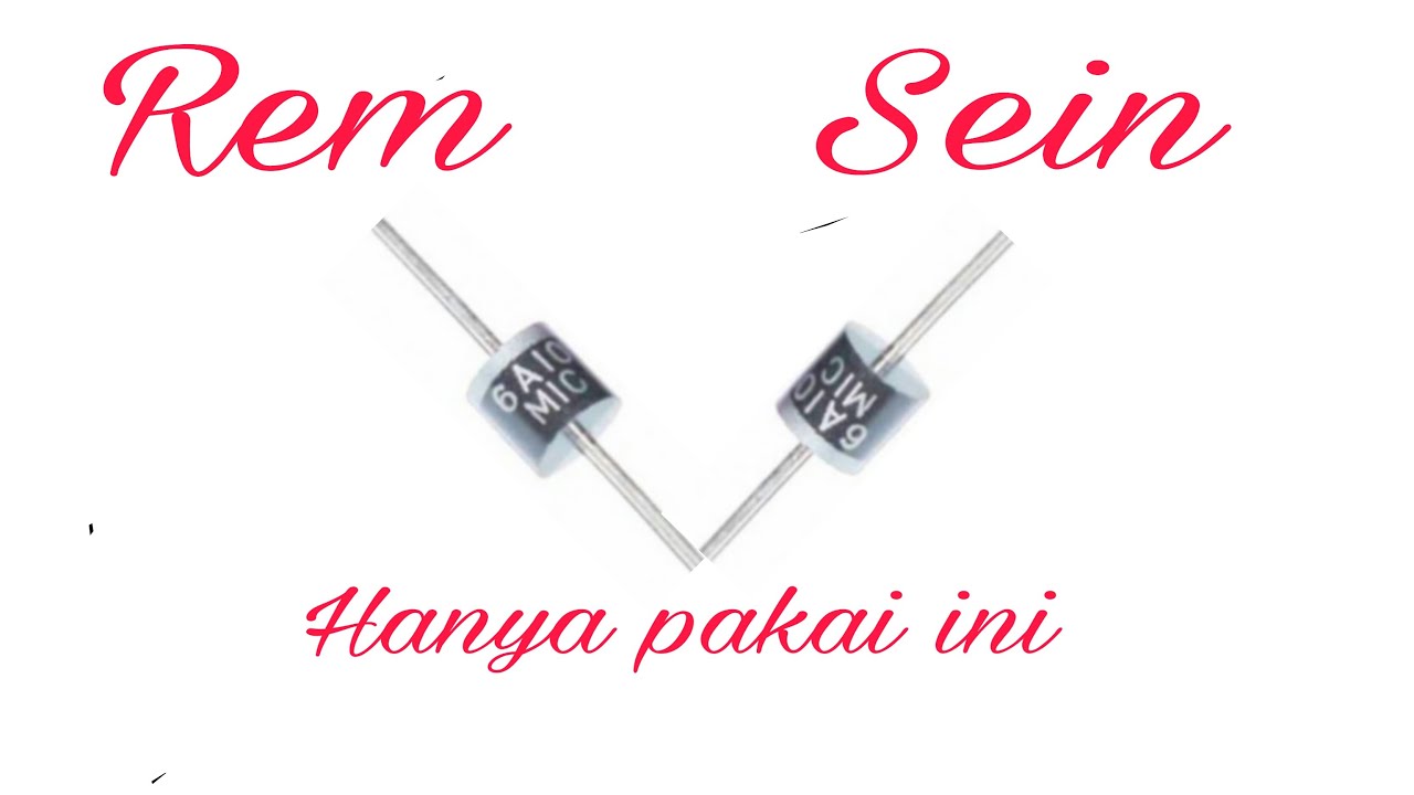 Cara Paling Gampang Modifikasi Lampu Rem Flip Fop