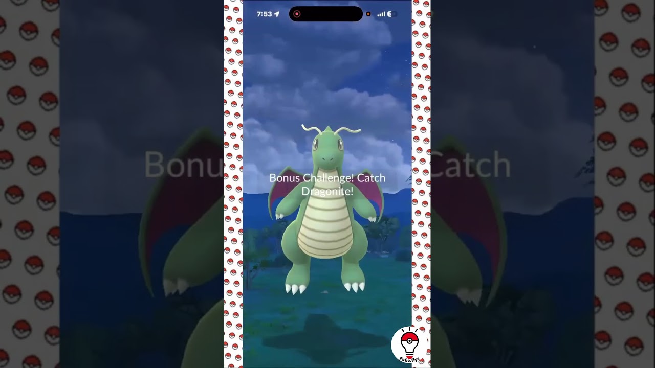 Блестящий Драгонит на фоне! | Pokemon Go | PoGoTips