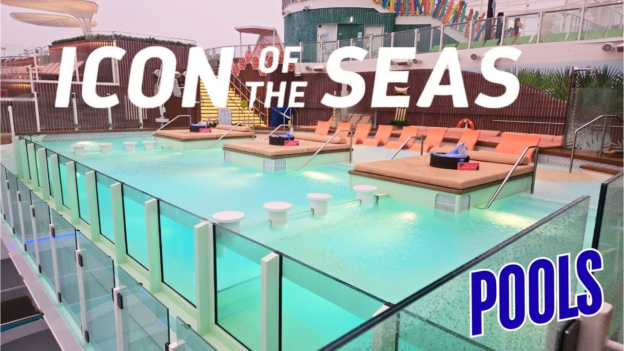 Бассейны Royal Caribbean Icon of the Seas