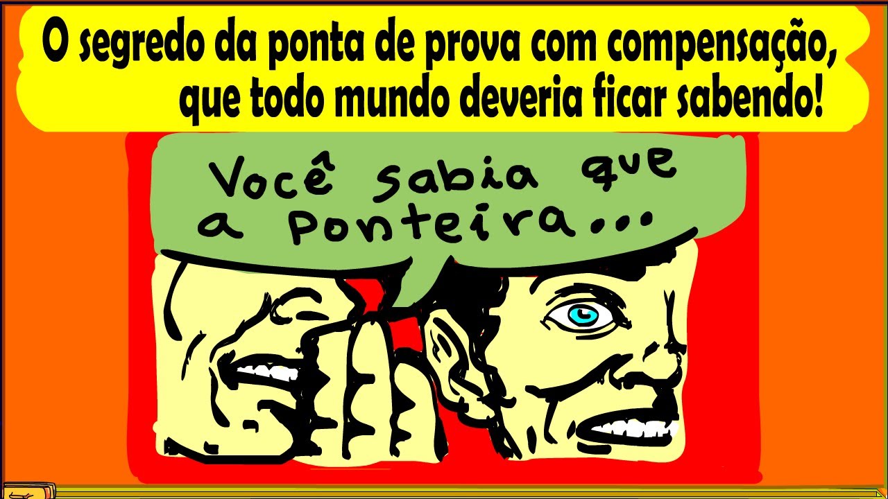 O segredo da ponta de prova com compensação, que todo mundo deveria ficar sabendo!