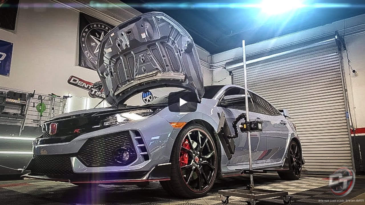 Civic Type R - Paintless Door Dent Repair - San Diego
