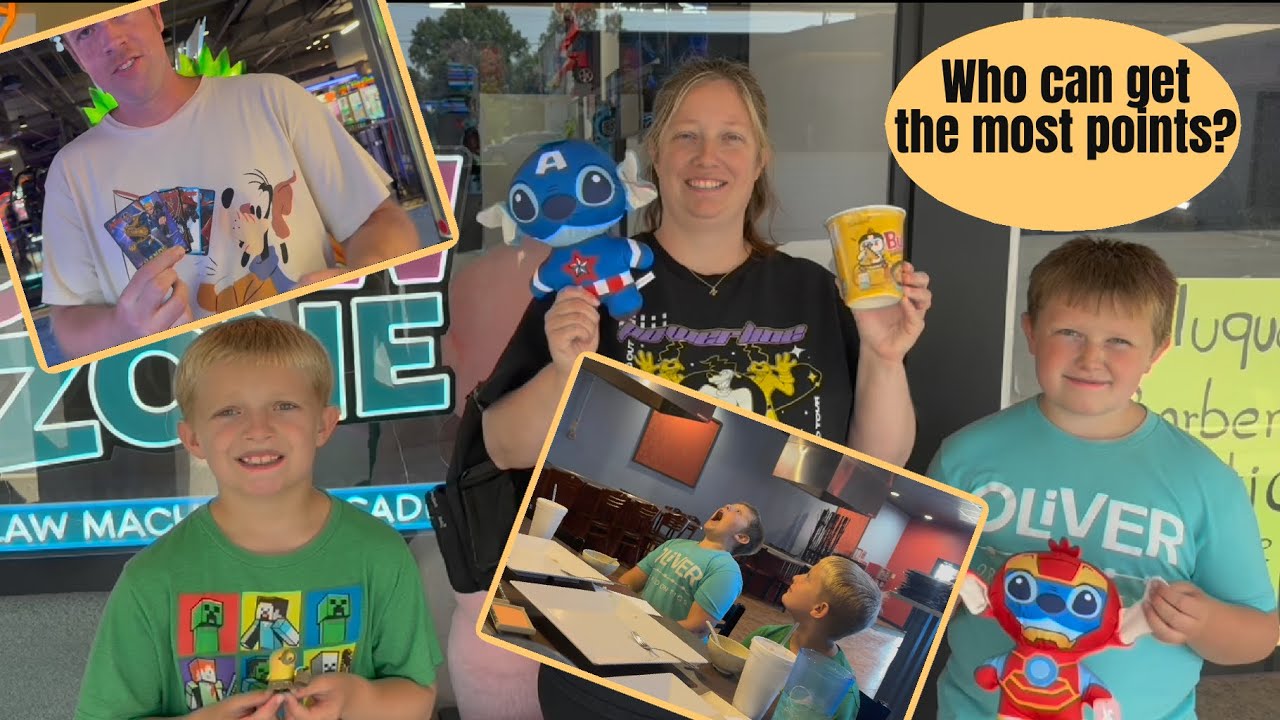 День семейных приключений, 3-й год | Игровые автоматы с клешнями, аркадные игры, баскетбол!