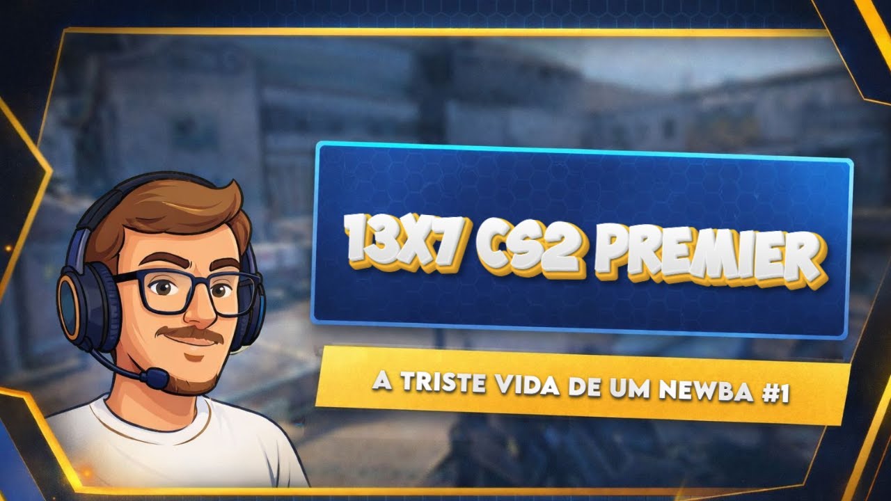 CS2 Premier 13x7 (9.999 pontos)  - Evolução no Premier, dia 1!