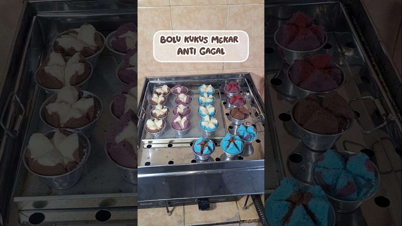 Tesep bolu kukus Mekar Anti Gagal 
