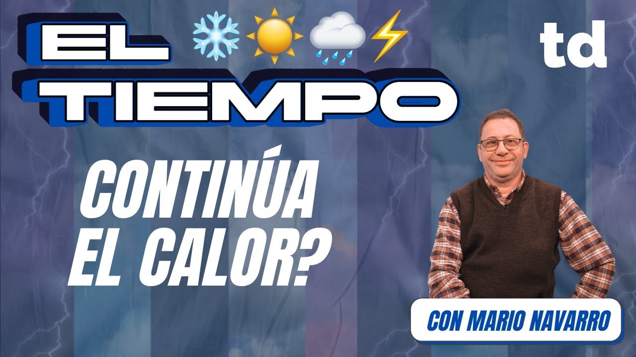 Cómo estará el tiempo? Juan Mario Ataliva Navarro nos brinda detalles