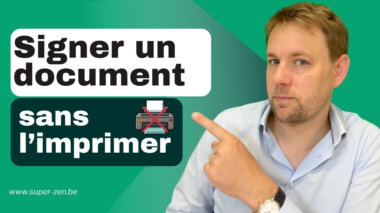 Comment signer un document PDF (sans l’imprimer)