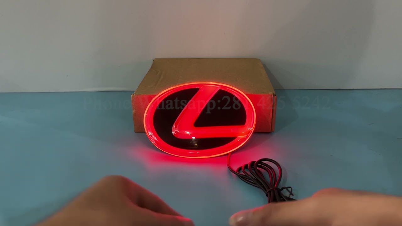 Unboxing the 2nd Gen Dynamic Lexus LED Emblem! Which Size Fits Your Ride?