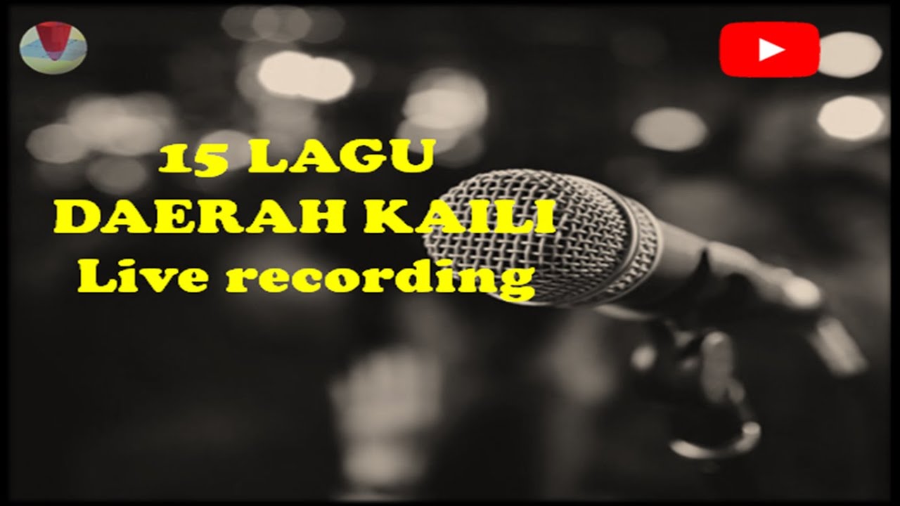 15 lagu daerah kaili di recam secara live