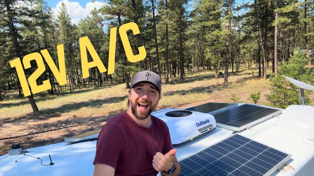 The Solution For HOT DAYS Off-Grid Living In A Truck Camper/Van OutEquipPro 12V AC