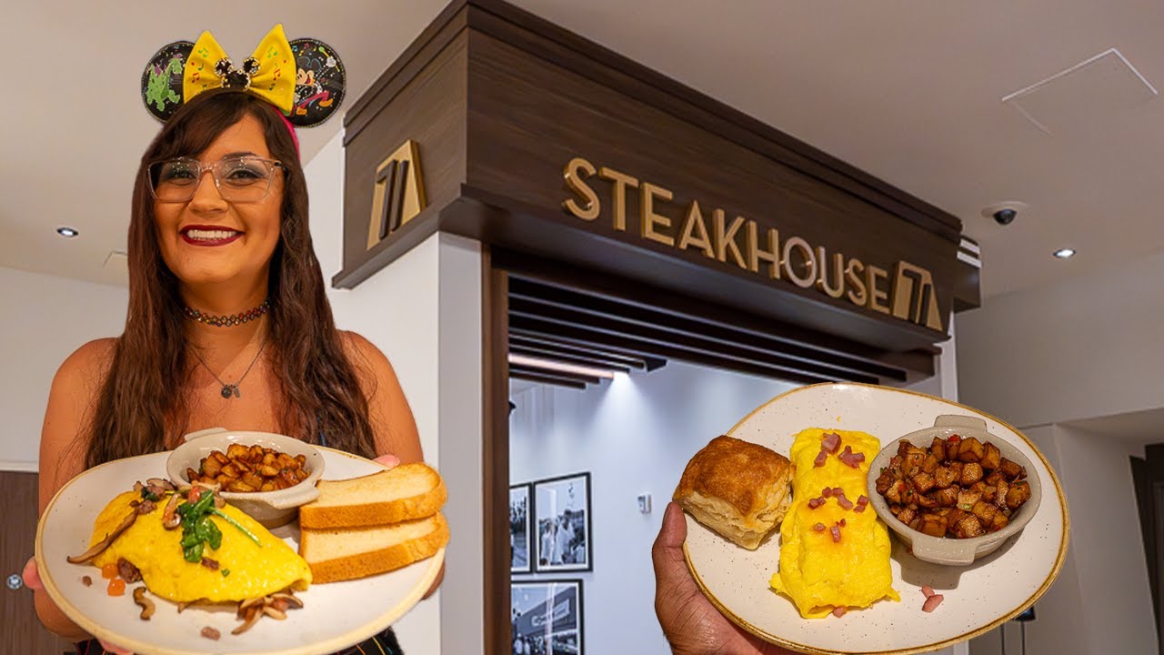 Steakhouse 71 SECRET BREAKFAST MENU 🍳 Disney World Contemporary food review