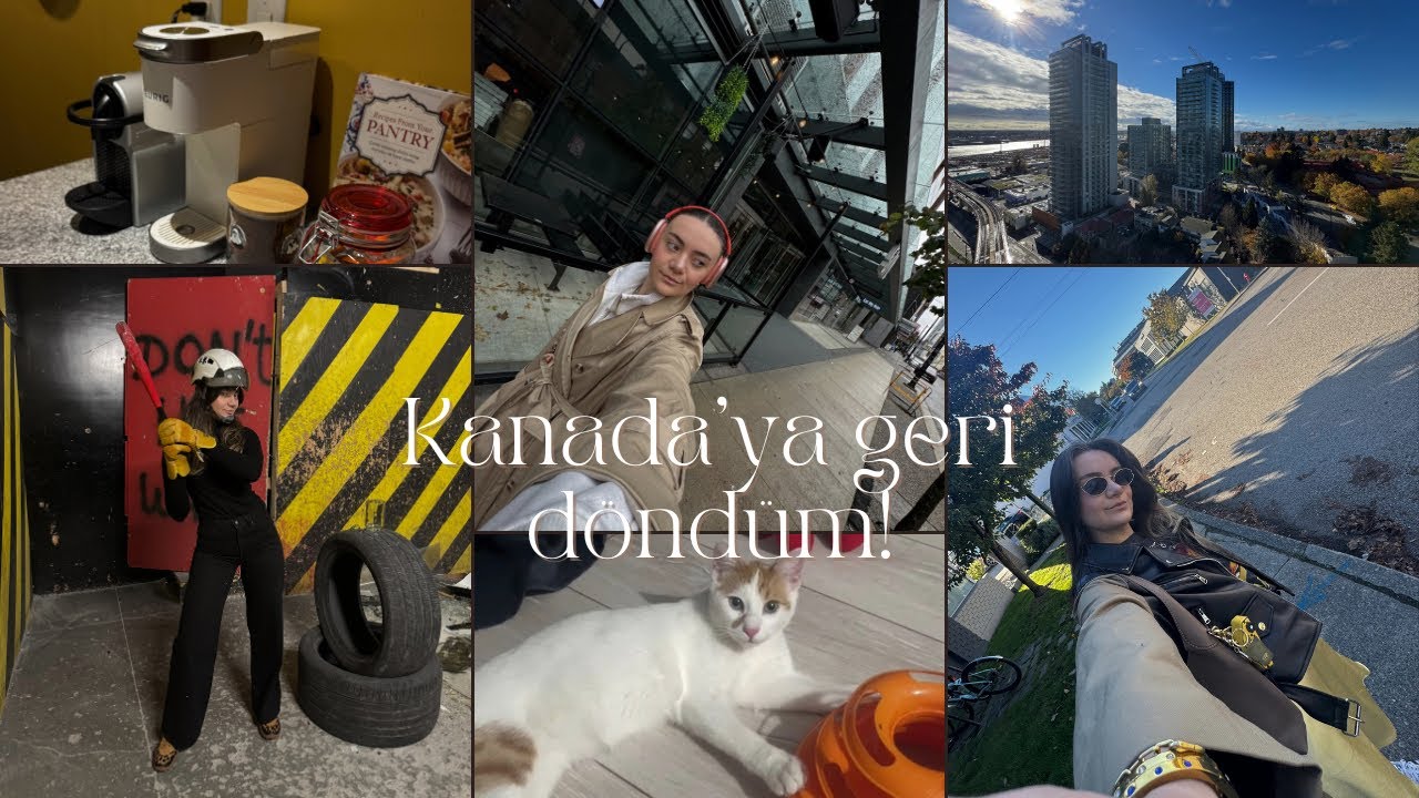 Kanada’ya Geri Döndüm 🇨🇦 | Tek Başıma Yeni Eve Taşınma, Ev Alışverişi & Temizlik Vlog
