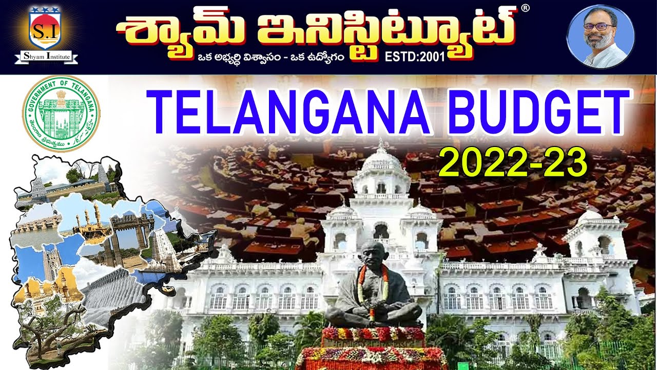 Telangana Budget 2022-23 (EM) -SHYAMINSTITUTE