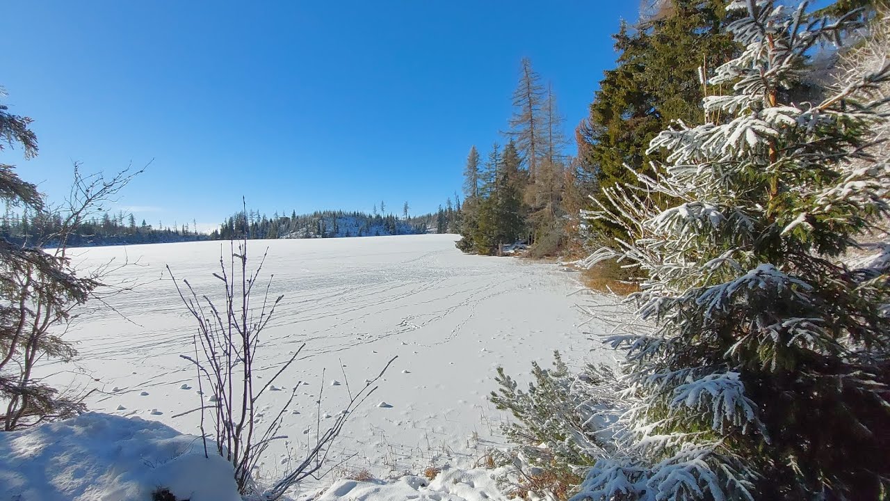 Штрбське плесо. Подорожуємо Словаччиною грудень 2024