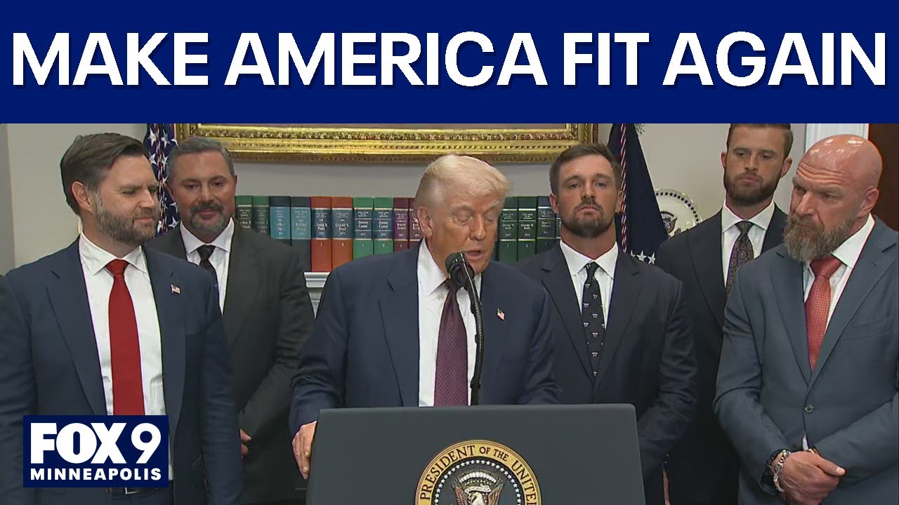 'Make America Fit Again' executive order signed by President Trump