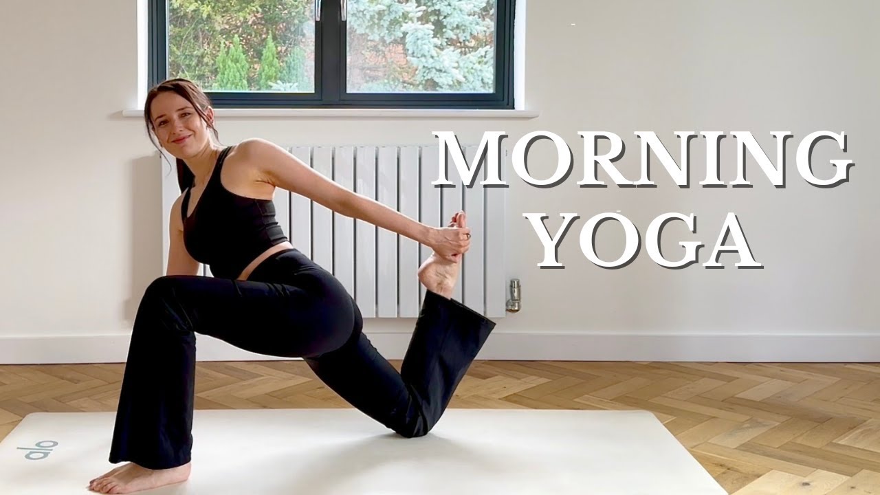 10 Min Morning Yoga | Gentle Flow To Release Tension