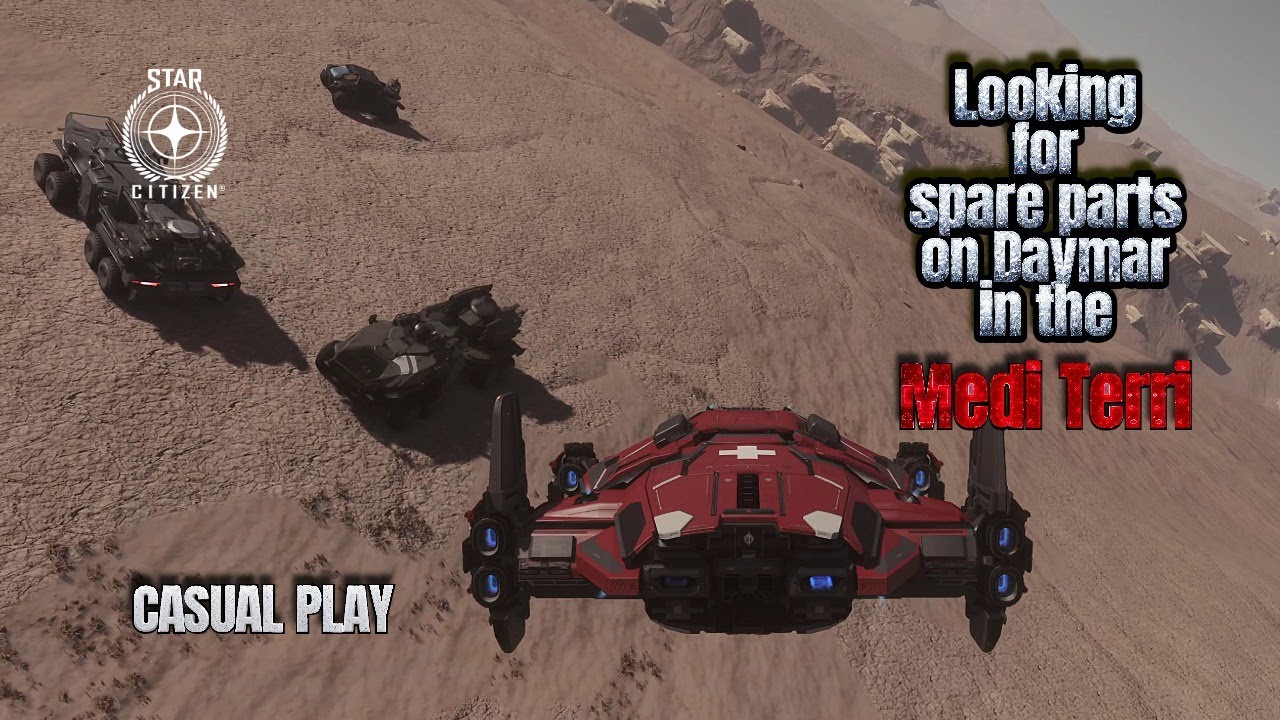 Looking for spare parts on Daymar in Star Citizen