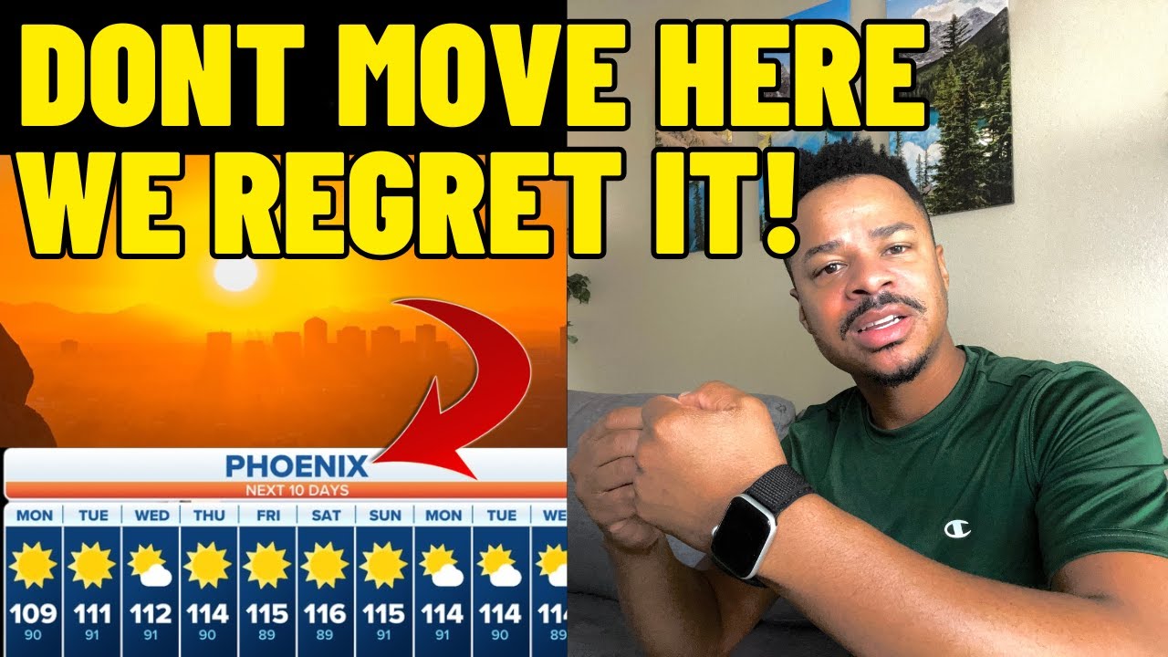 10 Reasons WHY I REGRET Moving To Phoenix ARIZONA Right NOW‼️