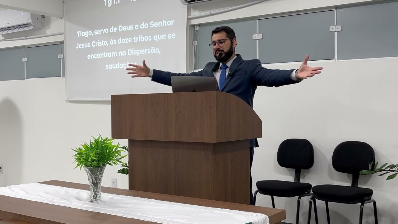 Imperativos para igreja de Cristo - Tiago 1:1-8 (Pr. Lucas Luz) 