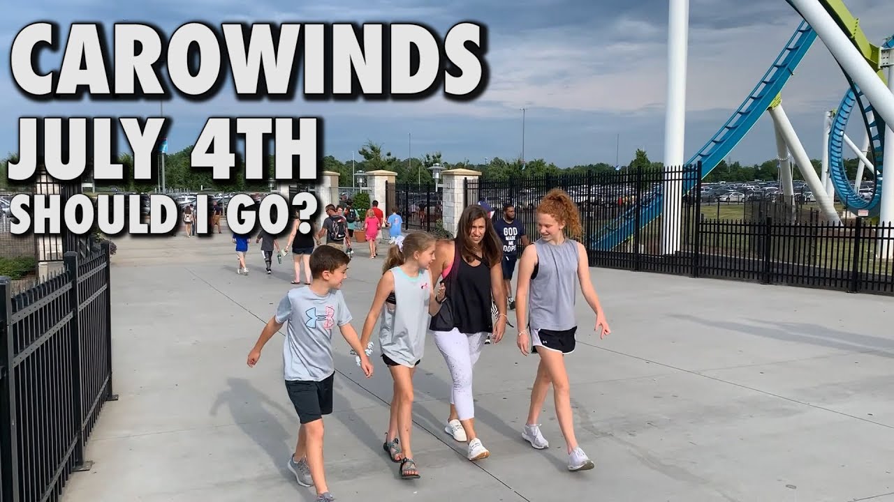 Carowinds July 4 VLOG