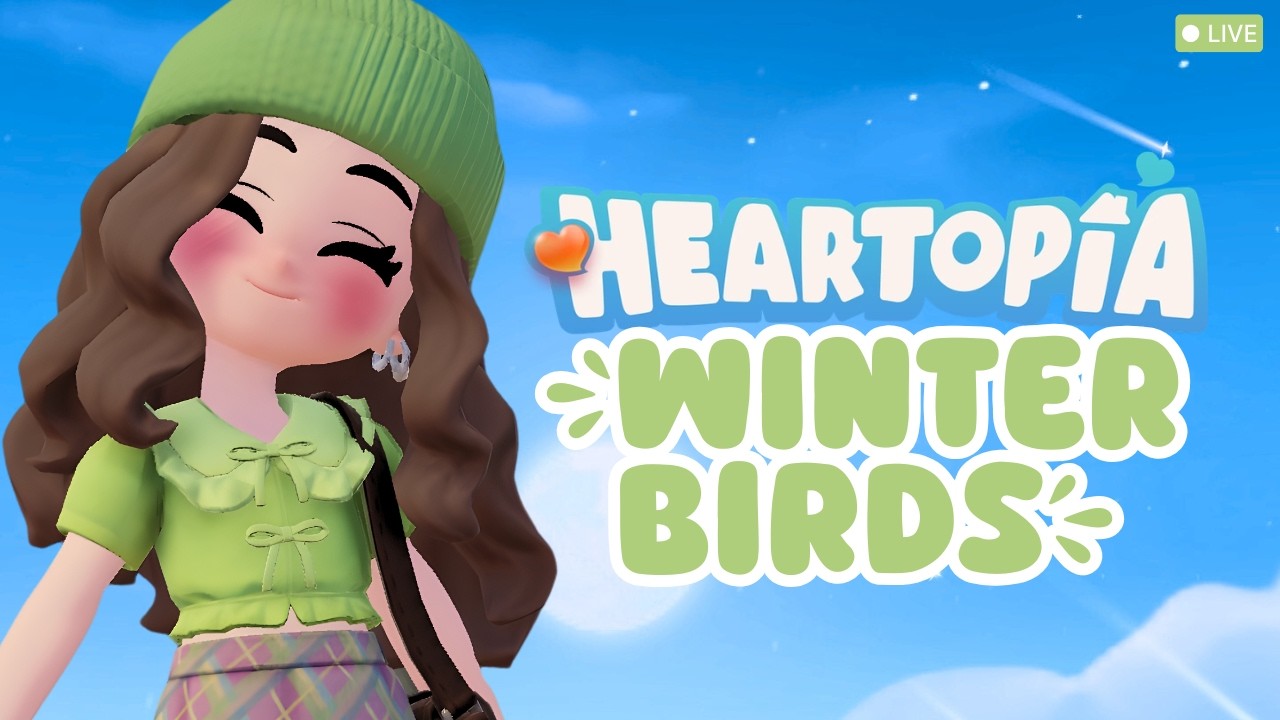 Heartopia WINTERFROST Frostspore Birdcatching!