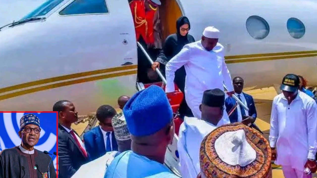 Isowar Shugaban Ƙasar Gambiya, Mr. Adama Baro Katsina domin yin Ta'aziyyar rasuwar Muhammadu Buhari