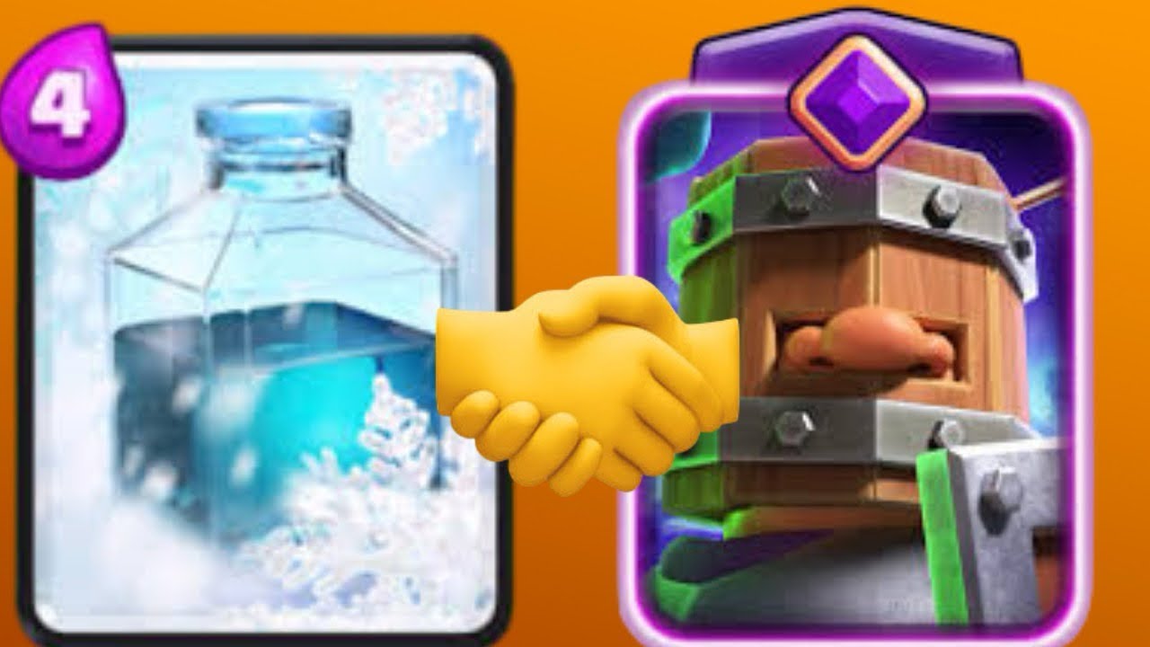 Klasik Muhafız Destesine Dondurma Ekledim! Beklediğimden Fazla İş Yaptı ❄️🔥 | Clash Royale