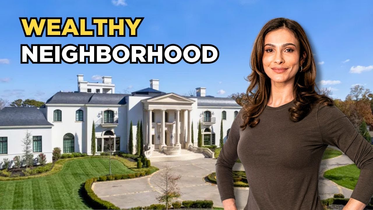 Inside Atlanta’s RICHEST Neighborhood (Mansions Worth MILLIONS!)