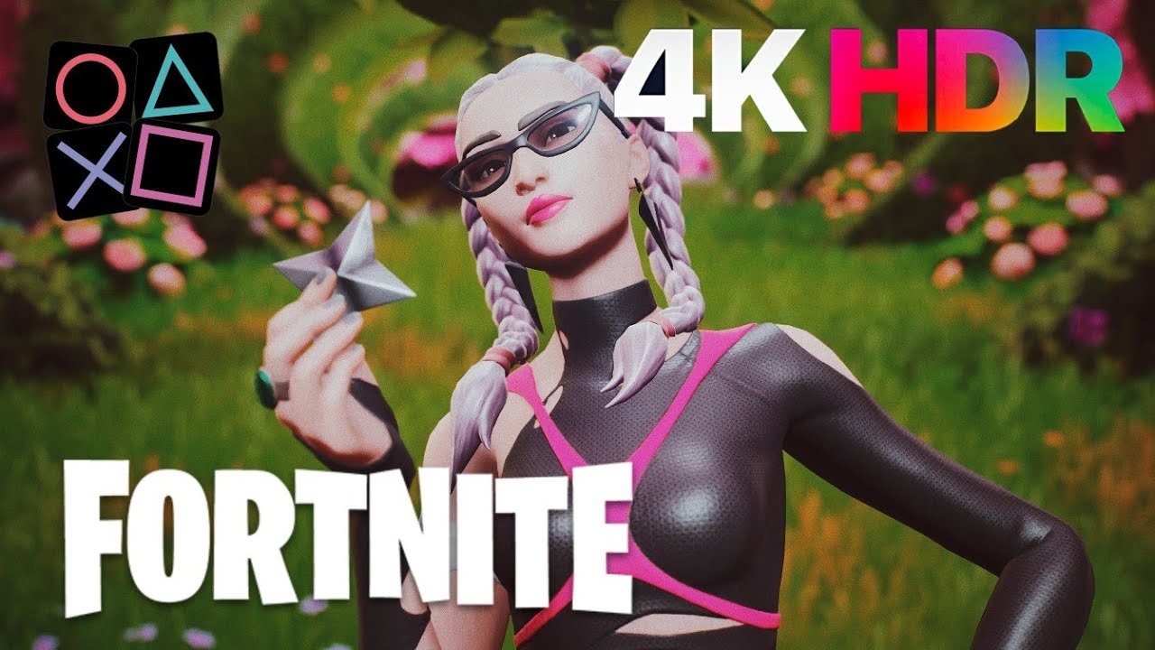 SABINA Skin Showcase FORTNITE BATTLE ROYALE PS5 Gameplay 4K HDR 60 FPS