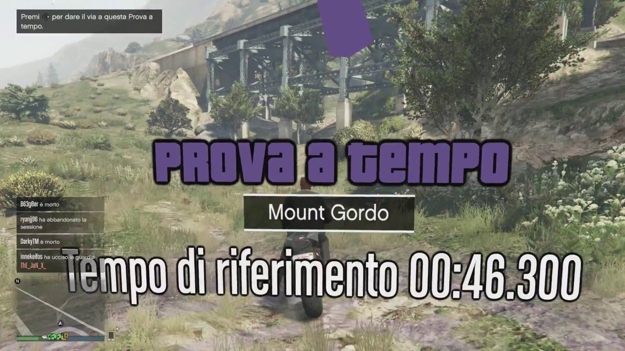 GTA 5 PROVA A TEMPO: Mount Gordo