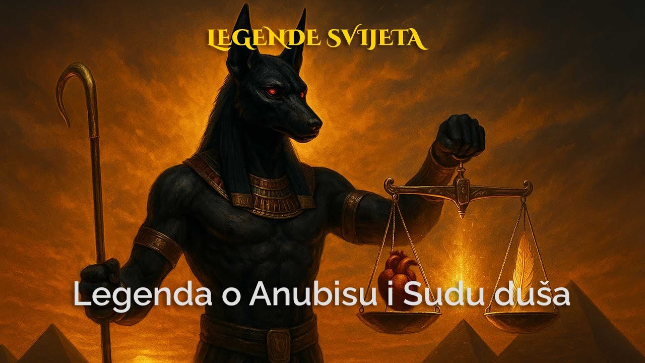 Legenda o Anubisu i Sudu duša | Egipatske legende | Legende Svijeta | Priča za laku noć