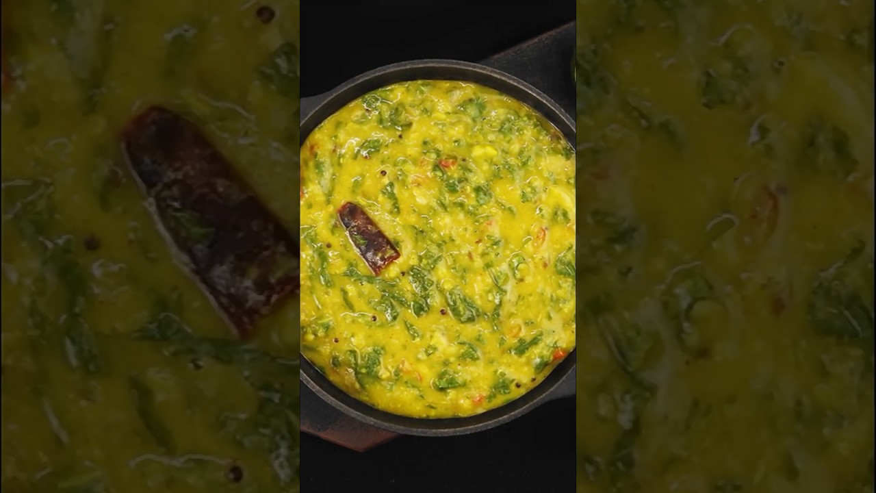 Dal Palak Recipe | Easy Spinach Dal | Palakoora Pappu | How to make dal palak recipe |Keerai Kulambu